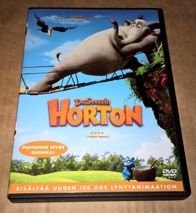 DR. SEUSSIN HORTON   DVD ANIMAATIO/KOMEDIA
