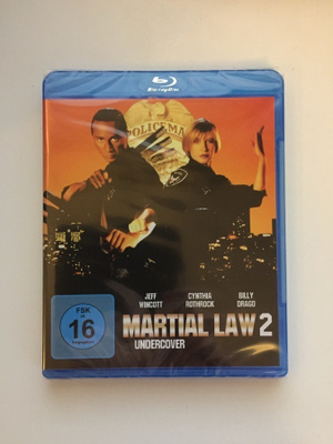 Martial Law 2 (Blu-ray) Cynthia Rothrock (1991) UUSI
