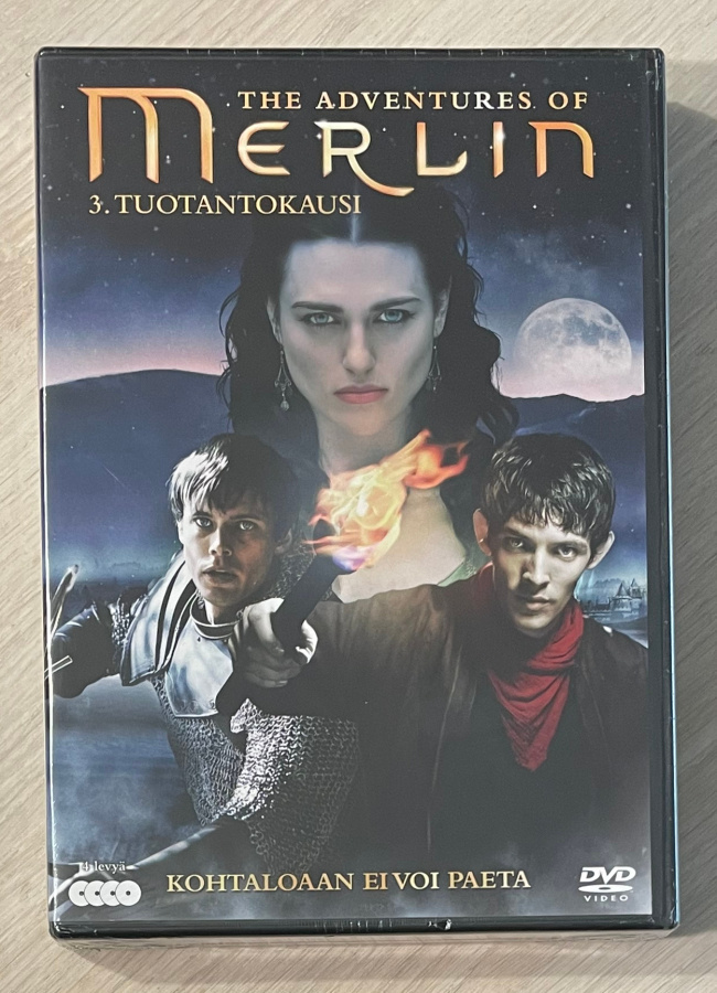 MERLIN: Kausi 3 (2010) 4DVD (UUSI)