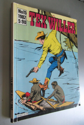Tex Willer N:o15 1982 hyväkuntoinen