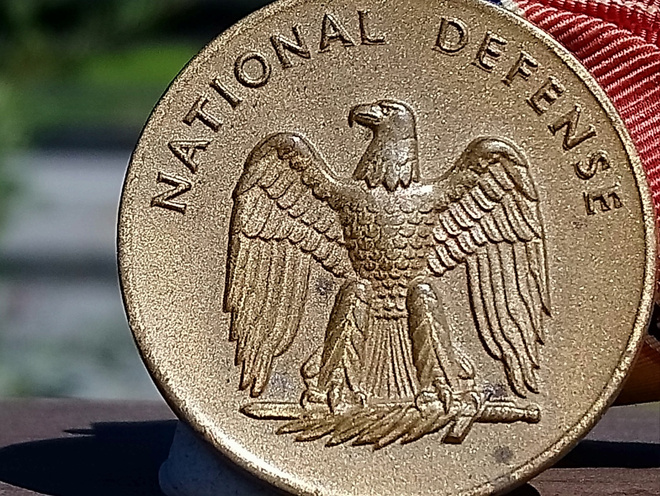 USA National Defens mitali Halkaisija - 30 mm.