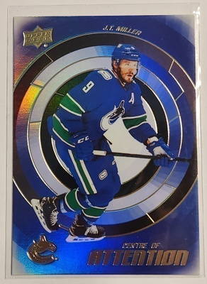 J.T. Miller Jääkiekkokortti Upper Deck #CA-23 2022-2023