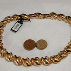 21k kullattu Kanadalainen sydän kaulakoru Gold plated - pikkukuva 4