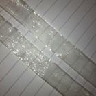 500cm vaaleankeltainen pastelli organtza nauha - pikkukuva 2