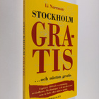 Li Norrman : Stockholm gratis : ... och nästan gratis - pikkukuva 1