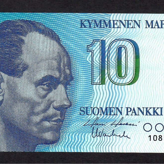 10mk 1986 HOL-Va Pakkasileä