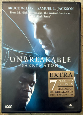 [DVD] UNBREAKABLE - SÄRKYMÄTÖN