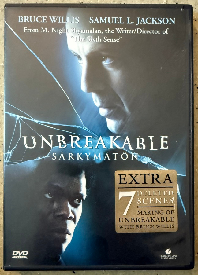 [DVD] UNBREAKABLE - SÄRKYMÄTÖN
