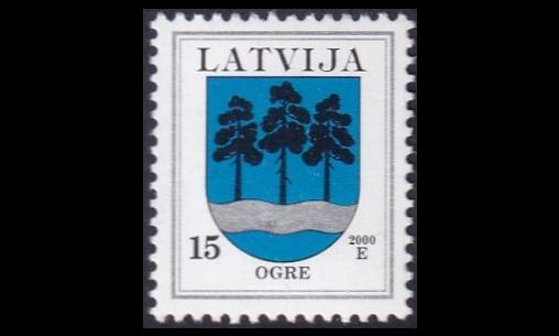 Latvia 495_II ** Käyttösarja Vaakuna 15 S -00 (1999)