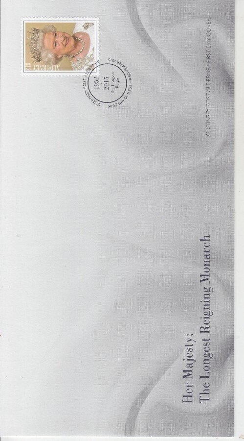 Alderney Queen elisabet FDC