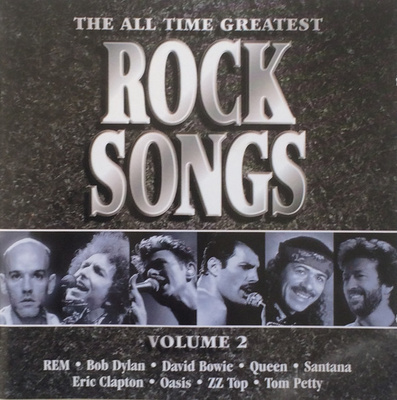 ALL TIME GREATEST ROCK SONGS VOL 2 (2-CD), ks. kappaleet