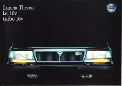 Lancia Thema -esite, 1990