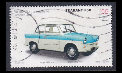 Saksa 2290 o Auto Trabant P 50 (2002)