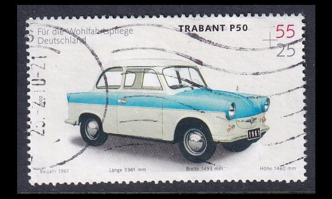 Saksa 2290 o Auto Trabant P 50 (2002)
