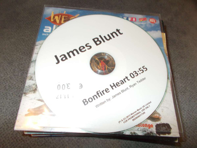 PROMO CDS JAMES BLUNT ** BONFIRE HEART **