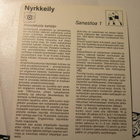 Concert Hall nyrkkeily sanastoa 1 66-1574 Alin oikea suora - pikkukuva 2