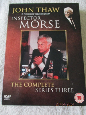 INSPECTOR MORSE (4 x DVD) SERIES THREE 