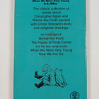 A. A. Milne : When we were very young - pikkukuva 2