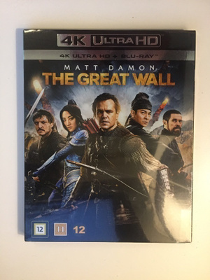 The Great Wall (4K Ultra HD + Blu-ray) Matt Damon (UUSI)