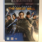 The Great Wall (4K Ultra HD + Blu-ray) Matt Damon (UUSI) - pikkukuva 1