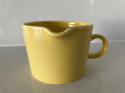 ARABIA IITTALA Kaj Franck TEEMA kermakko keltainen 1990l