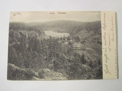 VANHA Postikortti Lohja ennen-1905