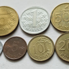 1 p - 5 mk, circ, v. 1975 - pikkukuva 2