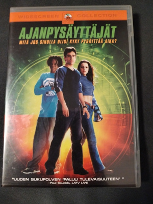 Ajanpysäyttäjät dvd suomijulkaisu