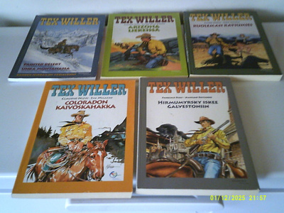 Tex Willer: Suuralbumit (5 kpl)