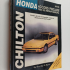 Chilton's Honda Accord and Prelude, 1984-95 Repair Manual - pikkukuva 1