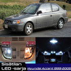 Hyundai Accent (LC) Sisätilan LED-sarja 6-osainen - pikkukuva 1