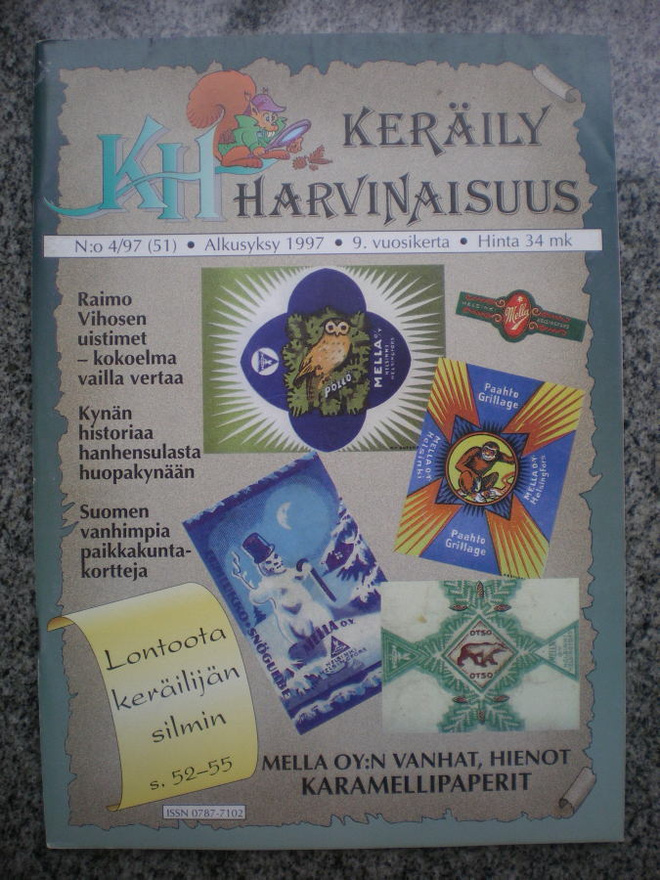 Keräilyharvinaisuus 1997: 4 (51)