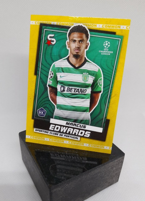 Marcus Edwards, Rookie Card variation - Topps Superstars