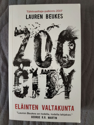 Lauren Beukes: Zoo City - eläinten valtakunta