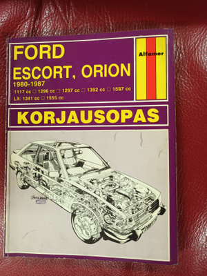 Ford Escort / Orion vm 1980-1987 korjausopas, suomenkielinen