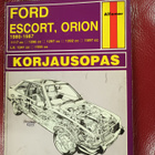 Ford Escort / Orion vm 1980-1987 korjausopas, suomenkielinen - pikkukuva 1