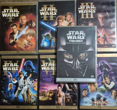 Star Wars trilogy 6 KPL Limited Edition -DVD