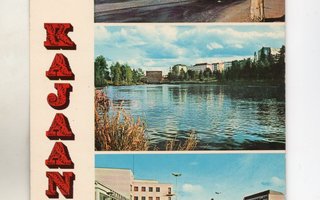 Kajaani:  kolme kuvaa ja vaakuna