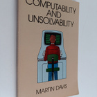 Martin Davis : Computability & unsolvability - pikkukuva 1