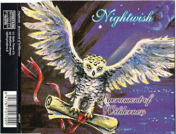 Nightwish (CD) VG+!! Sacrament Of Wilderness (Maxi-single)