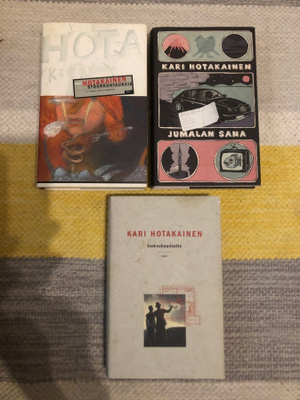 Kari Hotakainen x 3kpl.