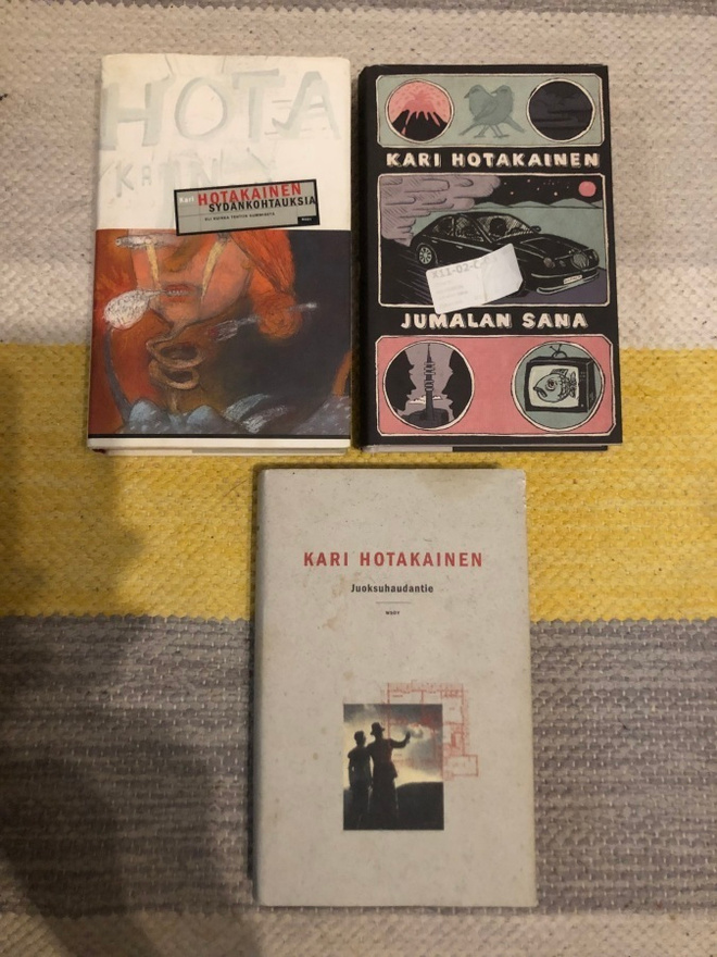 Kari Hotakainen x 3kpl.