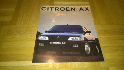 Esite Citroen AX, 1991