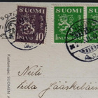 Sotilaspostikortti kulk. 1940, Alvajärvi, Helga Sjöstedt - pikkukuva 2