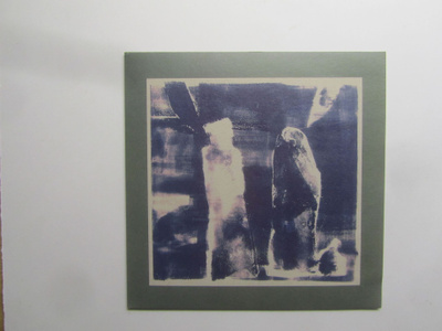 Hand Of Dust: Walk In White   7" single 2014  Post-Punk