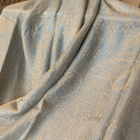 Vaaleansininen/ vaaleanbeige pashmina cashmere hartiahuivi - pikkukuva 2