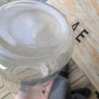 Riihimäen lasipurkki 27 cm – pohjamerkki R2 - pikkukuva 2
