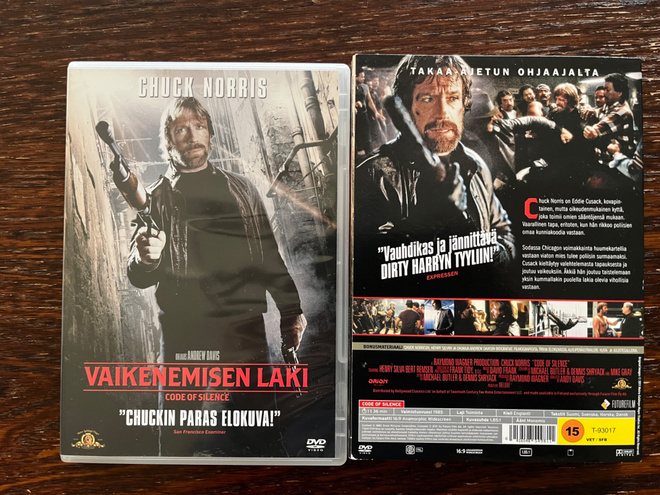 Vaikenemisen Laki DVD