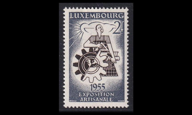 Luxemburg 535 ** Käsityönäyttely (1955)