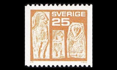 Ruotsi 898x ** Arkeologisia löytöjä x-pap (1975)